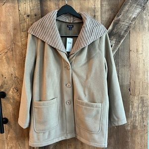 NEW Splendid Wool Shawl Collar Annika Coat Medium